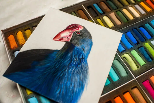 Pukeko Original Painting Karen Gourley Artist