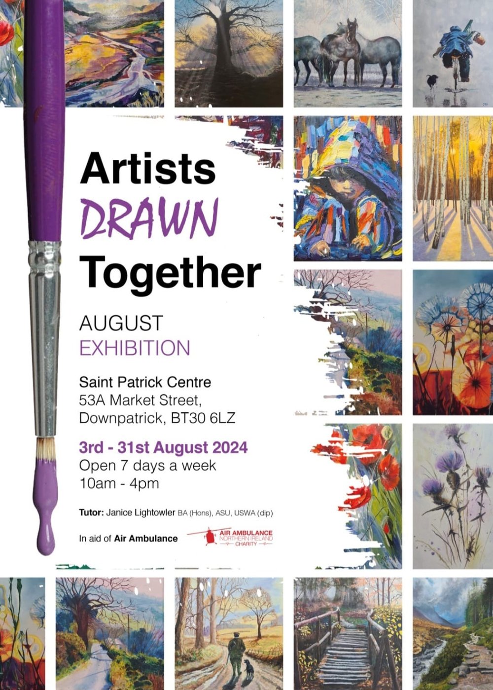 Artists Drawn Together Flyer