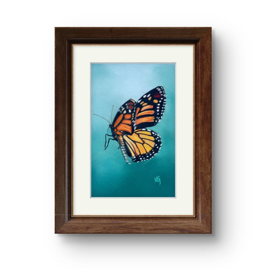 Monarch Butterfly Mini Framed