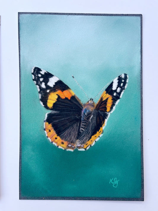 Red Admiral unframed