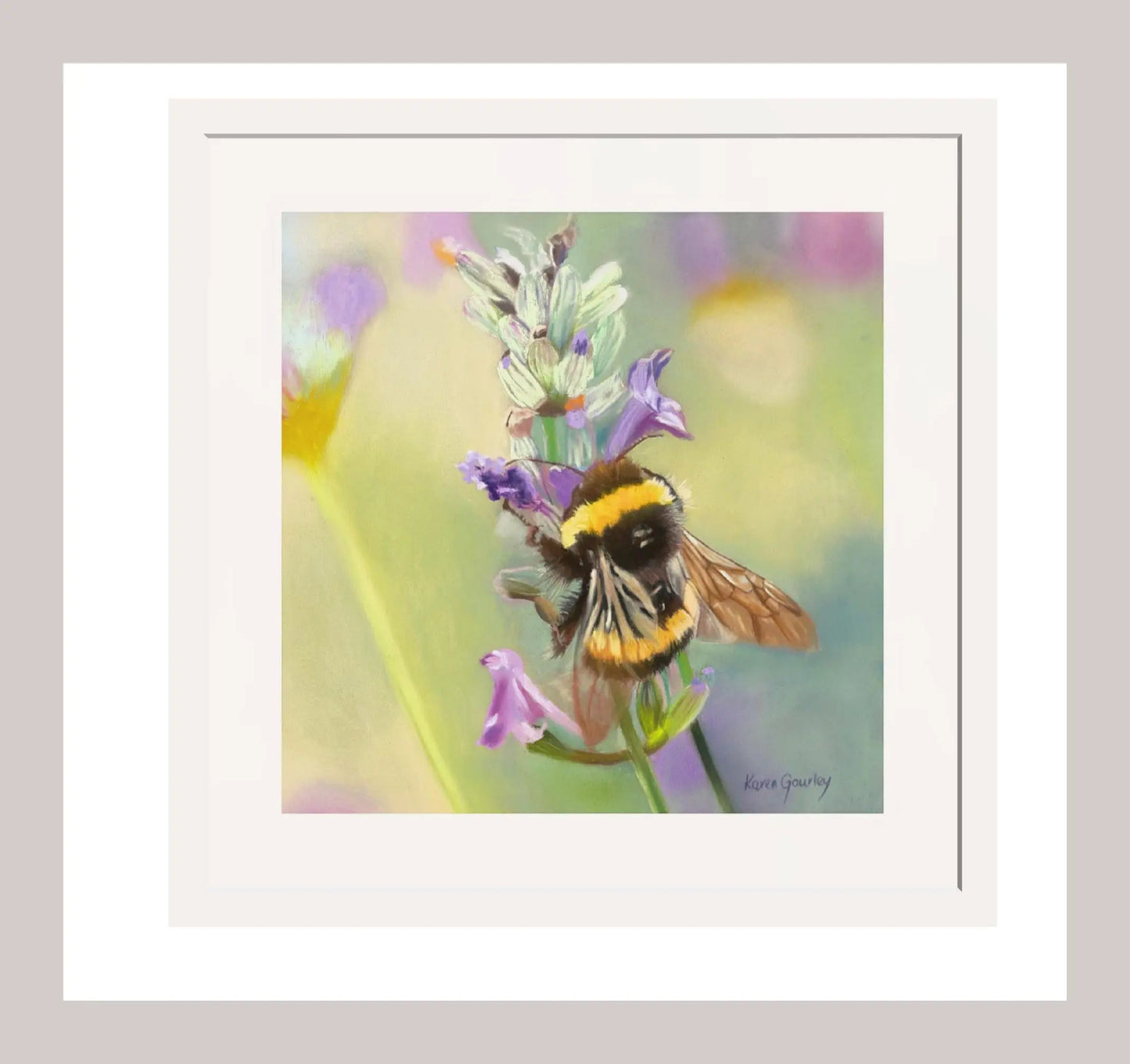 Purple Haze Fine Art Print Karen Gourley Artist