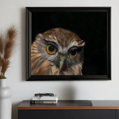 Ruru owl limited edition fine art print by Karen Gourley, sold out