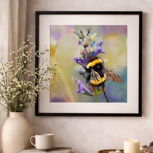 Purple Haze | Original Pastel Painting Karen Gourley Artist
