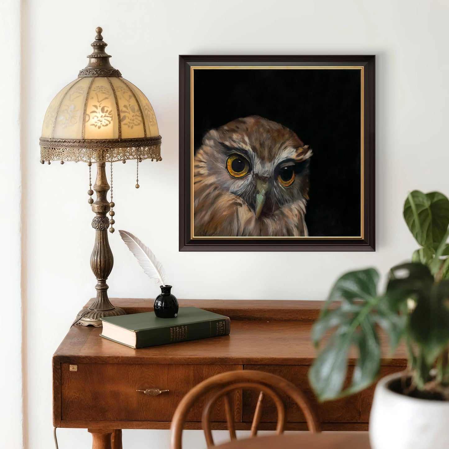 Ruru Owl - Limited Edition Fine Art Print Karen Gourley Artist